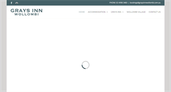 Desktop Screenshot of graysinnwollombi.com.au